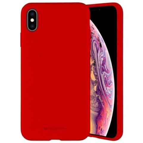 Mercury Silicone Samsung A03s A037 czerwony/red