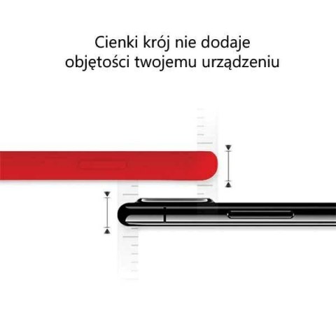 Mercury Silicone Samsung A03s A037 czerwony/red