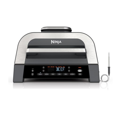 NINJA | Grill i frytownica powietrzna 6 w 1 MAX | DG551EU | 3,8 L | Liczba programów 6 | Srebrny/