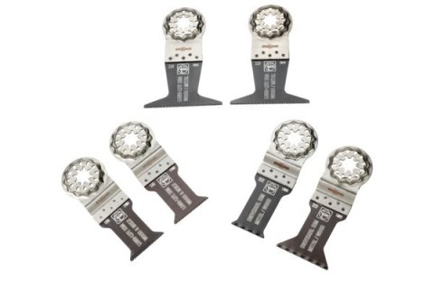 Pjukleliu medžiui ir metalui rinkinys FEIN E-Cut SL, 6vnt.