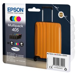 Epson 405 DURABrite Ultra Ink nabój z tuszem 1 szt. Oryginalny Standardowa wydajność Czarny, Cyjan, Purpurowy, Żółty