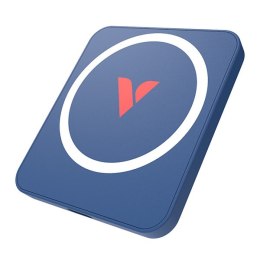 SSD Zewnętrzny Verbatim SnapBack Magnetic SSD, 32075, 1000GB, Blue Metallic, MagSave, 2x kabel USB C