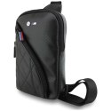 Torebka na telefon BMW Carbon Pocket&Metal Logo Crossbody czarny