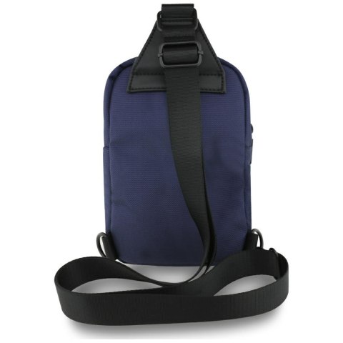 Torebka na telefon BMW Nylon Pocket&Metal Logo Crossbody granatowy