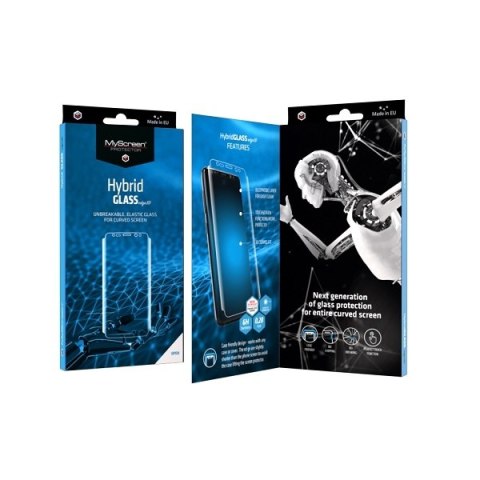 MS HybridGLASS Edge 3D iPhone Xr/11 czarny/black