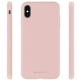 Mercury Silicone Samsung S22+ S906 różowo-piaskowy/pink sand