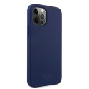 Mini MIHCP12LSLTNA iPhone 12 Pro Max 6,7" granatowy/navy hard case Silicone Tone On Tone