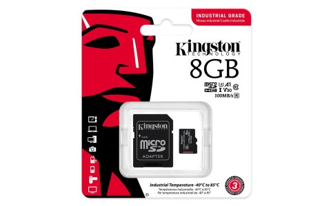 KINGSTON microSDHC Industrial 8GB SDCIT2/8GB