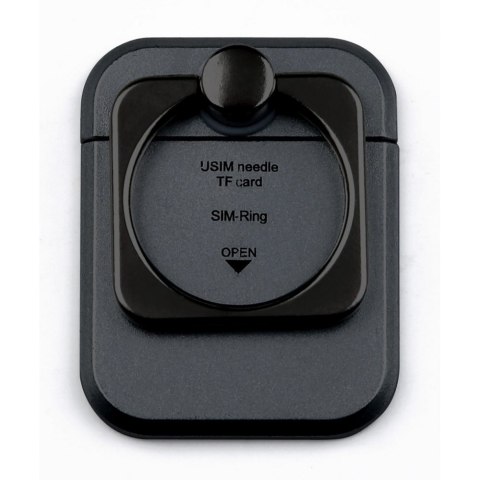 UCHWYT SMARTPHONE RING BLACK