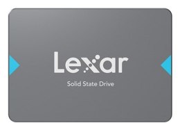 Dysk SSD Lexar NQ100 z pojemnością 2000 GB, format 2,5 cala, interfejs SATA III, prędkość odczytu 550 MB/s