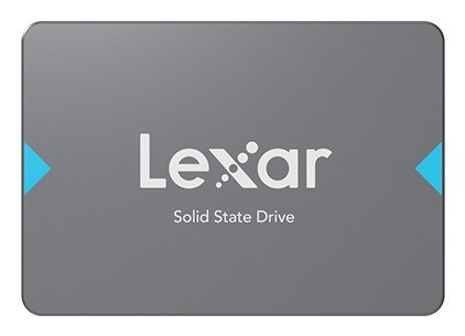 Dysk SSD Lexar NQ100 z pojemnością 2000 GB, format 2,5 cala, interfejs SATA III, prędkość odczytu 550 MB/s