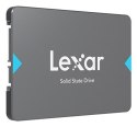 Dysk SSD Lexar NQ100 z pojemnością 2000 GB, format 2,5 cala, interfejs SATA III, prędkość odczytu 550 MB/s
