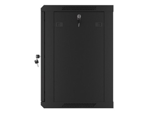Lanberg WF01-6412-00B stojak 12U Szafa wisząca Czarny