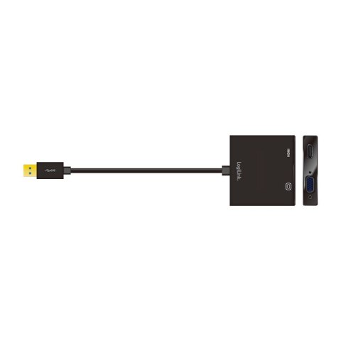 Adapter LOGILINK USB 3.0 - VGA / HDMI UA0234 USB 3.0 - HDMI / VGA