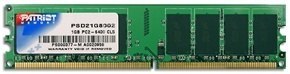 Pamięć PATRIOT (DIMM/DDR2/2 GB/800MHz/1.8V/6CL/SINGLE)