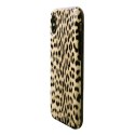 Puro Glam Leopard Cover iPhone Xs Max czarny/black Limited Edition IPCX65LEO1BLK