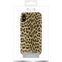 Puro Glam Leopard Cover iPhone Xs Max czarny/black Limited Edition IPCX65LEO1BLK