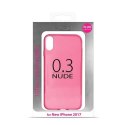 Puro Nude 0.3 iPhone X fluo różowy /fluo pink X/Xs IPCX03NUDEPNK