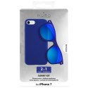 Puro Sunny Kit etui iPhone 7/8 + okulary SE 2020 / SE 2022 niebieski/blue IPC747SUNNYKIT1BLUE