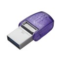Pendrive KINGSTON DataTraveler microDuo 3C Gen3 (256 GB /Szaro-fioletowy )