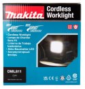 Makita Lampa LED 18V/14,4V DML811 1800lx/3000lm z zasilaniem AC