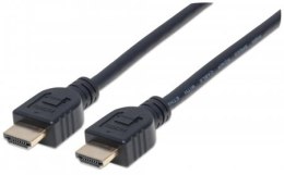 MANHATTAN HDMI - HDMI 2m /s1x HDMI (wtyk) 1x HDMI (wtyk)