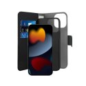 Puro Wallet Detachable iPhone 13 Pro 6,1" 2w1 czarne/black IPC13P61BOOKC3BLK