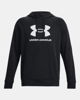 Bluza z kapturem Under Armour Rival Fleece Logo Hoodie - black/white