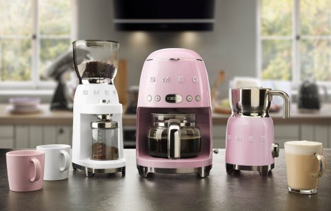 Ekspres do kawy Smeg Filter Styl 50's Różowy, DCF02PKEU