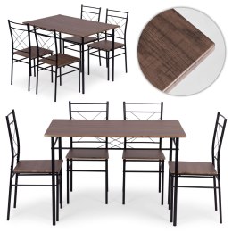 Zestaw mebli do jadalni kuchni stół + 4 krzesła VERONA ModernHome