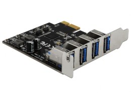 DELOCK KARTA PCI-E -> USB 3.0 4-PORT 90304