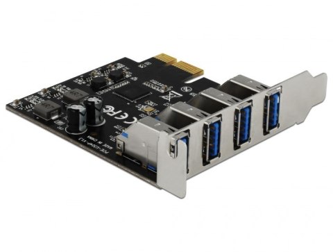 DELOCK KARTA PCI-E -> USB 3.0 4-PORT 90304