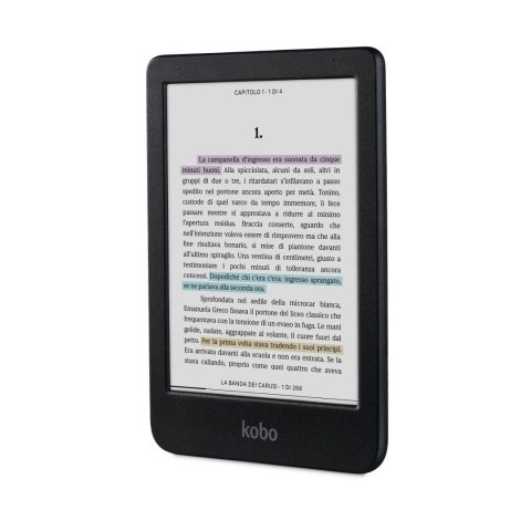 Ebook Kobo Clara Colour 6" E-Ink Kaleido 3 16GB WI-FI Black