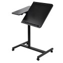 MACLEAN MOBILNE BIURKO/STAND NA LAPTOP, CZARNE, REGULACJA WYSOKOŚC 59-89CM, MAX. 30KG MC-121 B