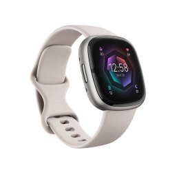 Smartwatch Fitbit Sense 2 - platynowe aluminium - s