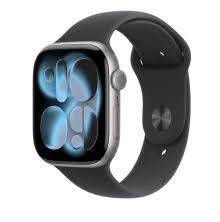 Apple Watch Series 11 GPS 46mm Space Grey Aluminium Case with Black Sport Band - S/M