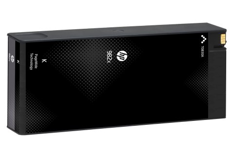 HP Oryginalny czarny wkład atramentowy 982X PageWide o dużej pojemności