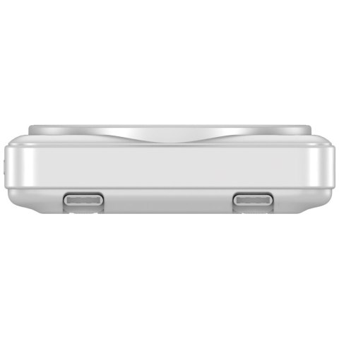 Powerbank Verbatim Charge n Go 10000mAh z podstawką Magnetic Wireless wyświetlacz TFT 2xkabel USB-C srebrny 32273