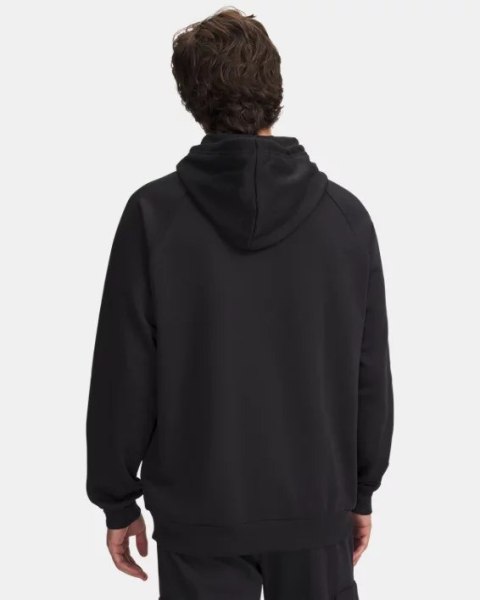 Bluza z kapturem Under Armour Rival Fleece Logo Hoodie - black/white