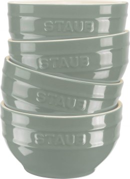 STAUB SERVING Zestaw 4 misek 14 cm, eukaliptusowy