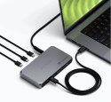Satechi Thunderbolt 4 Slim Hub Pro - hub USB-C (port DC 20V, USB 3.2 Gen 2 Data Port, 3x port Thunderbolt 4) (space gray)