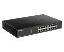 D-Link DGS-1100-16V2 switch zarządzalny L2 Gigabit Ethernet (10/100/1000) Czarny