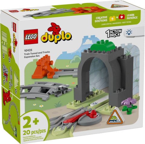 LEGO 10425 DUPLO - Tunel i tory kolejowe zestaw rozszerzający