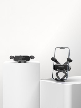 Uchwyt samochodowy do telefonu Vention 4.7 do 7.2 cala czarny