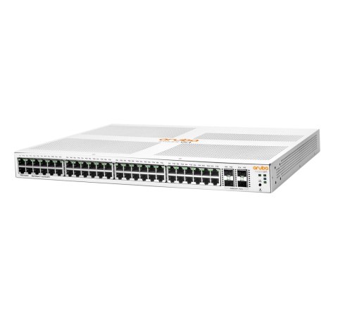 Switch Aruba Instant On 1930 48G Class4 PoE 4SFP/SFP+ 370W Zarządzany L2+ Gigabit Ethernet (10/100/1000) Obsługa PoE 1U Biały