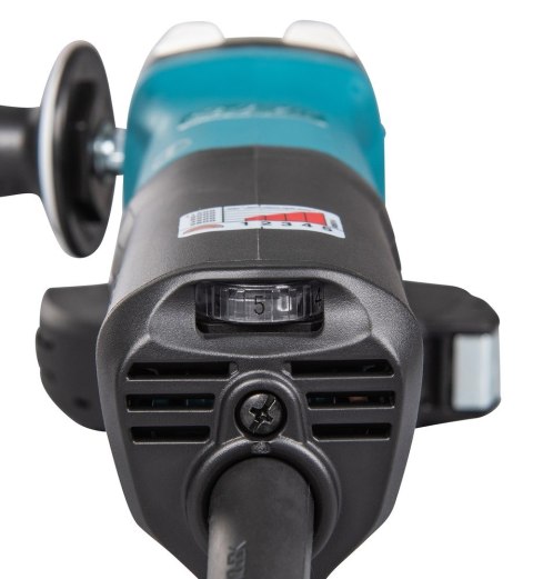 MAKITA SZLIFIERKA KĄT.125mm GA5093X01 1900W WŁĄCZNIK ŁOPATKOWY, REG.OBR., HAMULEC