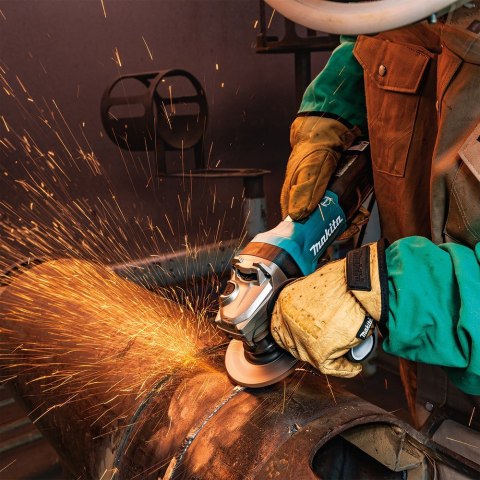 MAKITA SZLIFIERKA KĄT.125mm GA5093X01 1900W WŁĄCZNIK ŁOPATKOWY, REG.OBR., HAMULEC