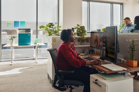 Słuchawki przewodowe POLY Blackwire 3325 Stereo Microsoft Teams Certified USB-C Headset 3.5mm Plug USB-C/A Adapter Przewodowa Op