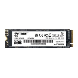 Dysk SSD M.2 PATRIOT Viper P320 NVMe 256GB (M.2 2280″ /256 GB )