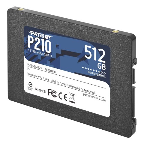 Dysk SSD PATRIOT P210 512 GB (2.5″ /512GB )
